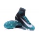 Nike Mercurial Superfly V FG - Botas de fútbol para hombre Azul Negro