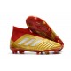 Botas de Futbol Nuevo Adidas Predator 18+ FG - Oro Rojo