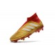 Botas de Futbol Nuevo Adidas Predator 18+ FG - Oro Rojo