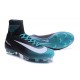Nike Mercurial Superfly V FG - Botas de fútbol para hombre Azul Negro