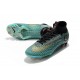 Botas de Futbol Nike Mercurial Superfly VI Elite Ronaldo FG - Azul Oro Negro