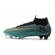Botas de Futbol Nike Mercurial Superfly VI Elite Ronaldo FG - Azul Oro Negro