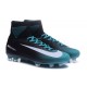 Nike Mercurial Superfly V FG - Botas de fútbol para hombre Azul Negro