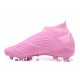 Botas de Futbol Nuevo Adidas Predator 18+ FG - Rosa