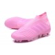 Botas de Futbol Nuevo Adidas Predator 18+ FG - Rosa