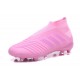 Botas de Futbol Nuevo Adidas Predator 18+ FG - Rosa