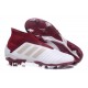 Botas de Futbol Nuevo Adidas Predator 18+ FG - Blanco Rojo