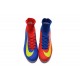 Nike Mercurial Superfly V FG - Botas de fútbol para hombre Rojo Azul