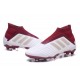 Botas de Futbol Nuevo Adidas Predator 18+ FG - Blanco Rojo