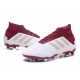 adidas Predator 18.1 FG Zapatillas de Fútbol 2018 - Blanco Rojo