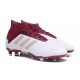 adidas Predator 18.1 FG Zapatillas de Fútbol 2018 - Blanco Rojo
