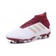 adidas Predator 18.1 FG Zapatillas de Fútbol 2018 - Blanco Rojo