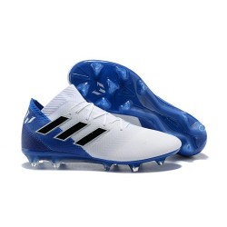 adidas Nemeziz Messi 18.1 FG Copa Mundial 2018 - Blanco Azul