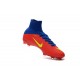 Nike Mercurial Superfly V FG - Botas de fútbol para hombre Rojo Azul