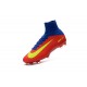 Nike Mercurial Superfly V FG - Botas de fútbol para hombre Rojo Azul