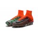 Nike Mercurial Superfly V FG - Botas de fútbol para hombre Marrón Verde Naranja