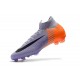 Nike Mercurial Superfly 6 Elite FG Zapatillas de Fútbol - Violeta Naranja