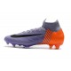 Nike Mercurial Superfly 6 Elite FG Zapatillas de Fútbol - Violeta Naranja