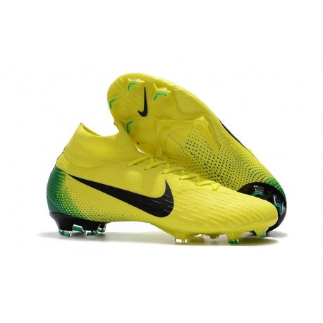 Nike Mercurial Superfly 6 Elite FG Zapatillas de Fútbol - Amarillo Negro