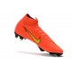 Nike Mercurial Superfly 6 Elite FG Zapatillas de Fútbol - Naranja Amarillo
