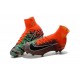 Nike Mercurial Superfly V FG - Botas de fútbol para hombre Marrón Verde Naranja