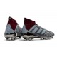Botas de Futbol Nuevo Adidas Predator 18+ FG - Gris Rojo