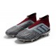 Botas de Futbol Nuevo Adidas Predator 18+ FG - Gris Rojo