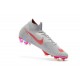 Nike Mercurial Superfly 6 Elite FG Zapatillas de Fútbol - Gris Rojo