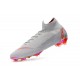 Nike Mercurial Superfly 6 Elite FG Zapatillas de Fútbol - Gris Rojo