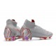 Nike Mercurial Superfly 6 Elite FG Zapatillas de Fútbol - Gris Rojo