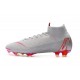 Nike Mercurial Superfly 6 Elite FG Zapatillas de Fútbol - Gris Rojo