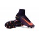 Nike Mercurial Superfly V FG - Botas de fútbol para hombre Violeta Naranja