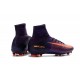 Nike Mercurial Superfly V FG - Botas de fútbol para hombre Violeta Naranja