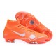 Nike Mercurial Superfly 6 Elite FG Zapatillas de Fútbol Off-White Naranja