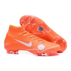 Nike Mercurial Superfly 6 Elite FG Zapatillas de Fútbol Off-White Naranja