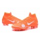 Nike Mercurial Superfly 6 Elite FG Zapatillas de Fútbol Off-White Naranja
