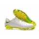 nuevos Tacos Botas Nike Hypervenom Phantom III FG - Blanco Gris