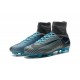 Nuevo 2017 Zapatos de Fútbol Nike Mercurial Superfly V FG ACC - Gris Azul