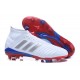 adidas Predator 18.1 Telstar FG Zapatillas de Fútbol 2018 - Blanco Plata