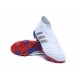 Botas de Futbol Nuevo Adidas Predator 18+ FG - Ruso Blanco Plata