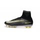 Nuevo 2017 Zapatos de Fútbol Nike Mercurial Superfly V FG ACC - Negro Amarillo