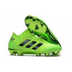 adidas Nemeziz Messi 18.1 FG Copa Mundial 2018 - Verde Negro