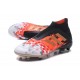Botas de Futbol Nuevo Adidas Predator 18+ Telstar FG - Negro Rojo Oro