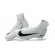 Nuevo 2017 Zapatos de Fútbol Nike Mercurial Superfly V FG ACC - Blanco Negro