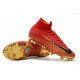 Nike Mercurial Superfly 6 Elite FG Zapatillas de Fútbol - Rojo Oro