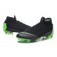 Nike Mercurial Superfly 6 Elite FG Zapatillas de Fútbol - Negro Verde
