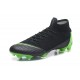 Nike Mercurial Superfly 6 Elite FG Zapatillas de Fútbol - Negro Verde
