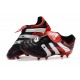 Adidas Predator Accelerator FG Zapatillas de Fútbol - Negro Blanco Rojo