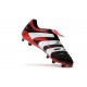Adidas Predator Accelerator FG Zapatillas de Fútbol - Negro Blanco Rojo