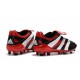 Adidas Predator Accelerator FG Zapatillas de Fútbol - Negro Blanco Rojo